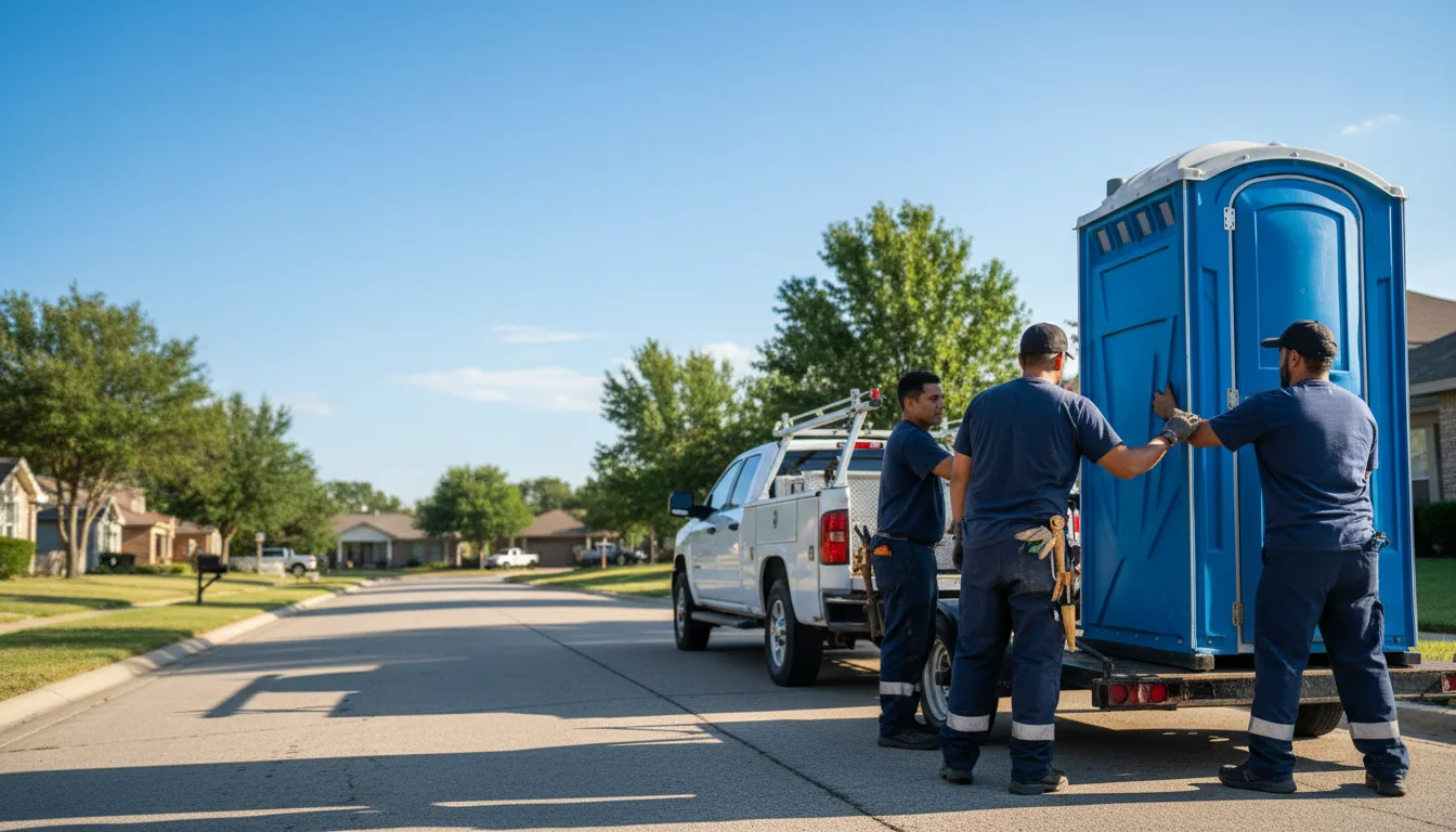 Portable Toilet Rental in Riverdale, MI near me